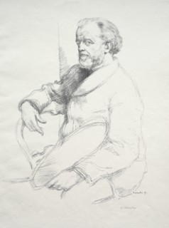 Henri Fantin-Latour, 1897. Creator: William Rothenstein (British, 1872-1945).