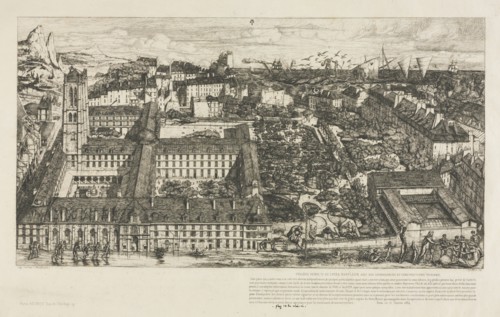 Henry IV College, 1863-1864. Creator: Charles Meryon (French, 1821-1868).