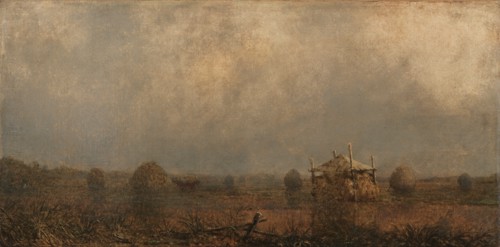 High Tide on the Marshes, 1872. Creator: Martin Johnson Heade (American, 1819-1904).