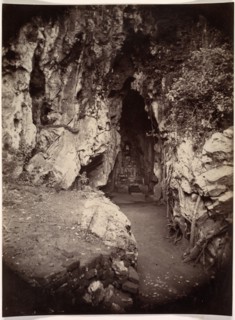 Hoa Nghiem Cave, Grotto of the August Transformation, c. 1875. Creator: Émile Gsell (French, 1838-1879).