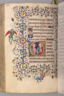 Hours of Charles the Noble, King of Navarre (1361-1425), fol. 269v, SS. Simon and Judas, c. 1405. Creator: Master of the Brussels Initials and Associates (French).