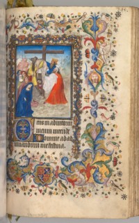 Hours of Charles the Noble, King of Navarre (1361-1425): fol. 192r, Descent from the Cross, c. 1405. Creator: Master of the Brussels Initials and Associates (French).
