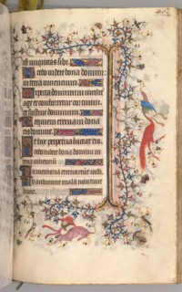 Hours of Charles the Noble, King of Navarre (1361-1425): fol. 225r, Text, c. 1405. Creator: Master of the Brussels Initials and Associates (French).