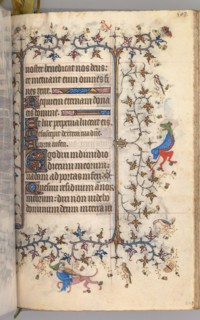 Hours of Charles the Noble, King of Navarre (1361-1425): fol. 246r, Text, c. 1405. Creator: Master of the Brussels Initials and Associates (French).