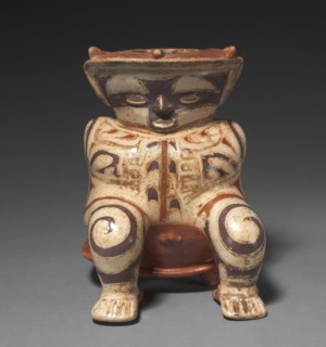 Hunchback Seated on a Stool, c. 600-800. Creator: Unknown.