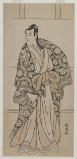 Ichikawa Monnosuke II as a Lord, 1780s. Creator: Katsukawa Shunsen (Japanese).