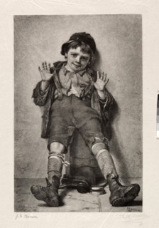 Im Perfectly Happy, 1886. Creator: Richard Alexander Muller (American).