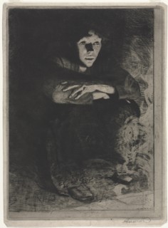 In the Ashes, 1887. Creator: Albert Besnard (French, 1849-1934).