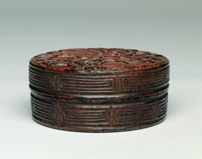 Incense Box (Kogo) with Camellia Design, 1500s. Creator: Unknown.
