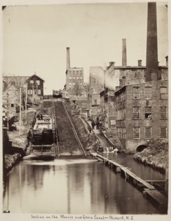 Incline on the Morris and Essex Canal, Newark, New Jersey, c. 1870. Creator: Unidentified Photographer.