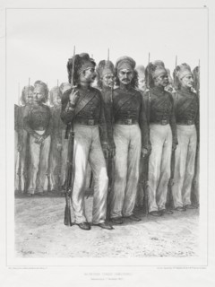 Infanterie Turque, Chasseurs, 1837. Creator: Auguste Raffet (French, 1804-1860).