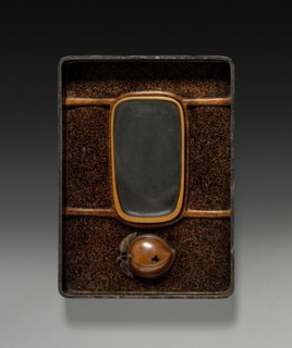 Inkstone Case, 19th century. Creator: Unknown.