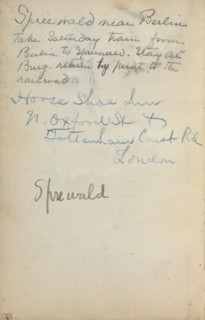 Italian Sketchbook: Notes (page 260), 1898-1899. Creator: Maurice Prendergast (American, 1858-1924).
