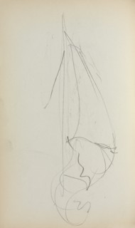 Italian Sketchbook: Sail (page 73), 1898-1899. Creator: Maurice Prendergast (American, 1858-1924).