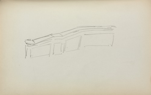 Italian Sketchbook: Squares and Rectangles (page 59), 1898-1899. Creator: Maurice Prendergast (American, 1858-1924).