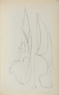Italian Sketchbook: Two Sails (page 74), 1898-1899. Creator: Maurice Prendergast (American, 1858-1924).