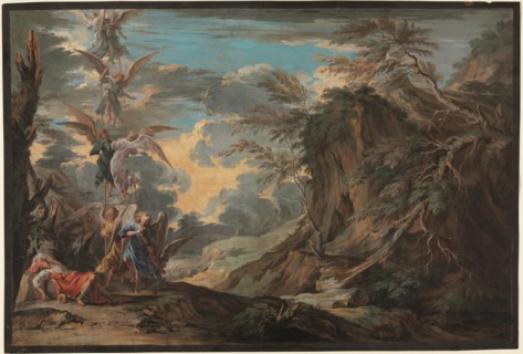 Jacob's Dream, c. 1720. Creator: Joseph Goupy (British, 1686-bef.1770).