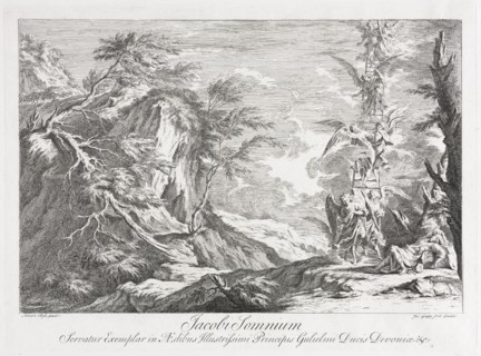 Jacob's Dream, c. 1720. Creator: Joseph Goupy (British, 1686-bef.1770).