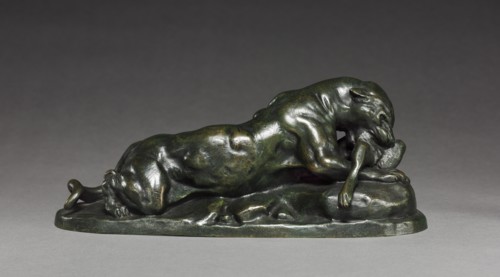 Jaguar, c. 1850. Creator: Antoine-Louis Barye (French, 1796-1875).