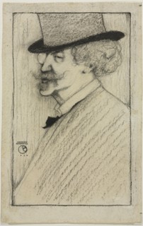 James McNeill Whistler, 1898. Creator: Ernest Haskell (American, 1876-1925).