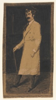 James McNeill Whistler. Creator: Walter Greaves (British, 1841-1930).