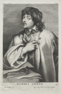 Jan Lievens, 1636-1641. Creator: Lucas Emil Vorsterman (Flemish, 1595-1675).