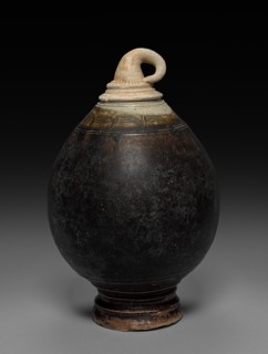 Jar in the Shape of a Fruit, 1100s. Creator: Unknown.