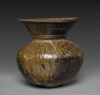 Jar with Combed Design: Sueki Ware, 400s-500s. Creator: Unknown.
