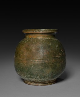 Jar with Cover, 206 BC - AD 220. Creator: Unknown.