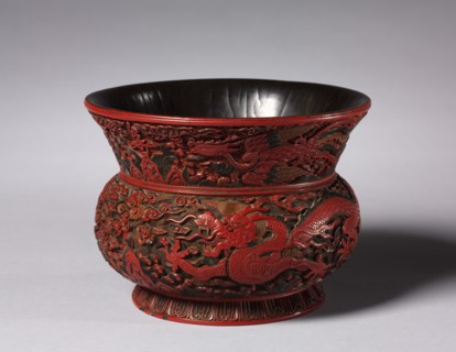 Jar with Dragon and Phoenix Design, 1522-66. Creator: Unknown.
