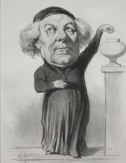 Jean Jacques Fayet, Bishop of Orleans, 1849. Creator: Honoré Daumier (French, 1808-1879).
