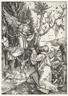 Joachim and the Angel, c. 1504. Creator: Albrecht Dürer (German, 1471-1528).