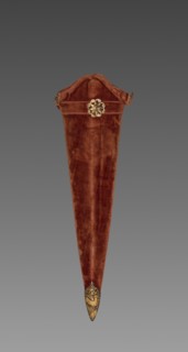 Katar (Stabbing Dagger): Sheath, 1700s. Creator: Unknown.