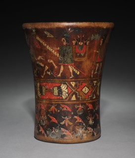 Kero (Waisted Cup), after 1550. Creator: Unknown.