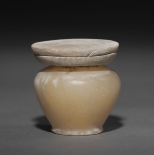 Kohl Jar with Lid, 1980-1801 BC. Creator: Unknown.