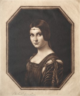 La Belle Ferronnière, 19th-20th century. Creator: Samuel Arlent-Edwards (American, 1862-1938).