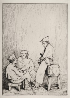 La Carte. Creator: Théodule Ribot (French, 1823-1891).