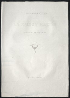 La Maison hantée, 1896. Creator: Odilon Redon (French, 1840-1916).