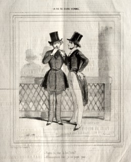 La Vie de Jeune Homme, 1842. Creator: Paul Gavarni (French, 1804-1866).
