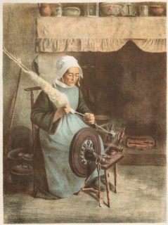 LAïeule, 1899. Creator: Jeanne Granes (French, 1887-1917); Imprimerie Champenois.