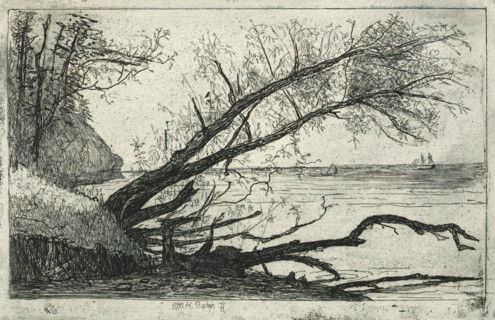 Lake Shore, Cleveland, 20th century. Creator: Otto H. Bacher (American, 1856-1909).