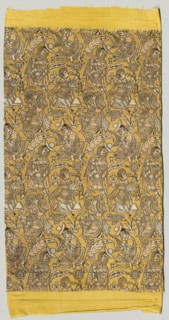 Lampas with dancers and musicians, 1600-1650. Creator: Unknown.