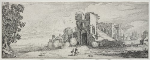 Landscapes and Ruins: Brederode Castle. Creator: Jan van de Velde (Dutch, 1593-1641).