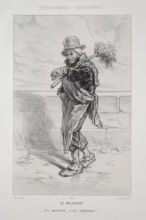 Le Balayeur. Creator: Paul Gavarni (French, 1804-1866).