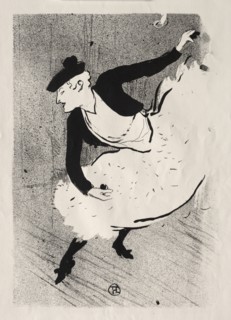 Le Café-concert: Edmée Lescot, 1893. Creator: Henri de Toulouse-Lautrec (French, 1864-1901).