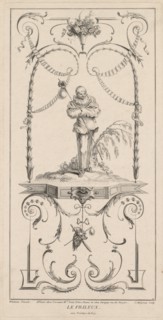 Le Frileux, Arabesque. Creator: Jean Moyreau (French, 1690-1762).