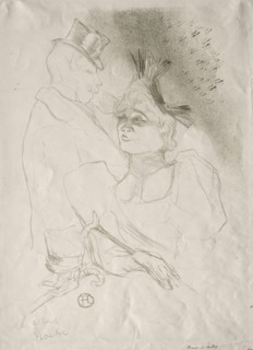 Lender and Baron, 1893. Creator: Henri de Toulouse-Lautrec (French, 1864-1901).