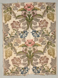 Length of Brocade Textile, 18th century. Creator: Unknown.