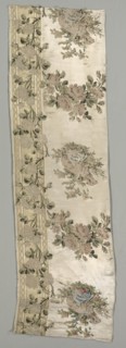 Length of Brocaded Satin, c. 1780. Creator: Philippe de Lasalle (French, 1723-1805).