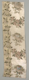 Length of Brocaded Satin, c. 1780. Creator: Philippe de Lasalle (French, 1723-1805).
